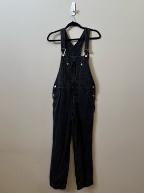 We the free (Free People) women’s black denim overalls